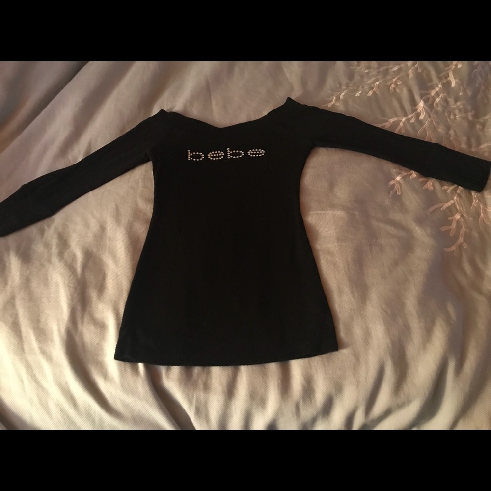 3/4 sleeve Bebe shirt